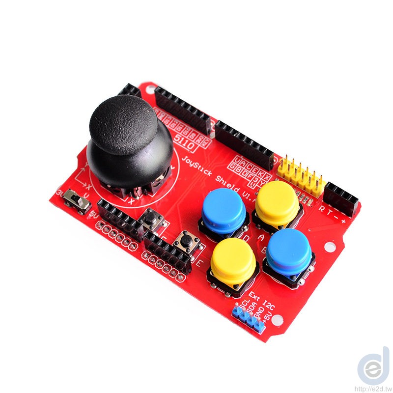 JoyStick Shield 遊戲搖桿擴展板原版正面照
